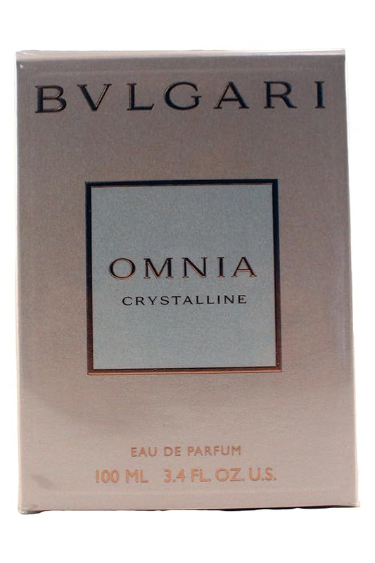 Bvlgari Omnia Crystalline Eau De Parfum Spray para mujer, 3.4 onzas