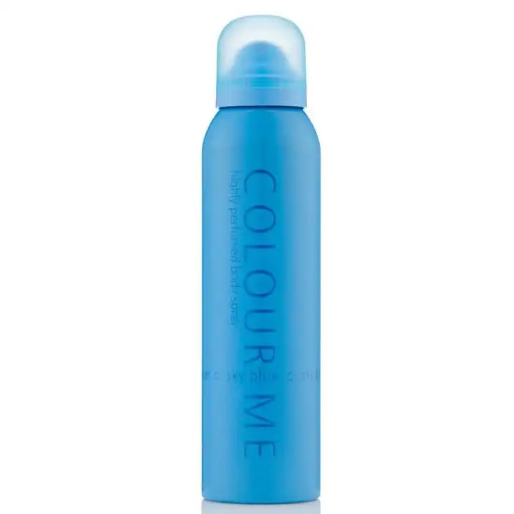 Milton Lloyd Colour Me Sky Blue Perfumed Body Spray Eau de Parfum 150ml Panier Perfumes