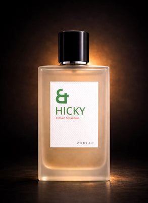 Zodiac Hicky Extrait De Perfume 60ml | Long Lasting Unisex Perfume with Bergamot, White Ginger, Patchouli & Vanilla | Luxury Perfume