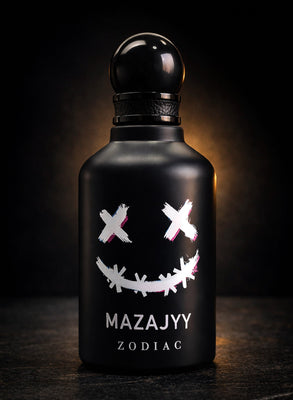 Zodiac Mazajyy Premium Eau De Perfume 90ml | Fruity Leather Perfume for Men with Citrus, Woody & Musky Accords | Best Smoky Men’s Perfume