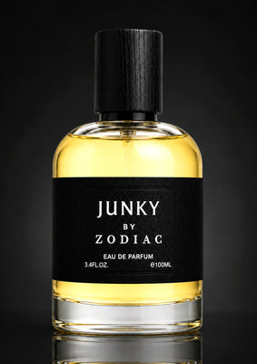 Zodiac Junky Eau De Perfume 100ml | Luxury Unisex Leather Woody Perfume with Iris & Patchouli | Long Lasting Signature Fragrance