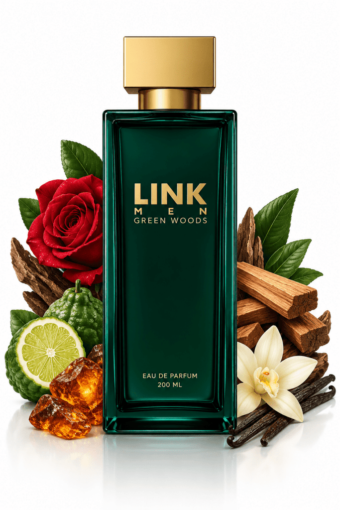 DERAAH Link Green Woods Men EDP 200ML - Smile Perfumes