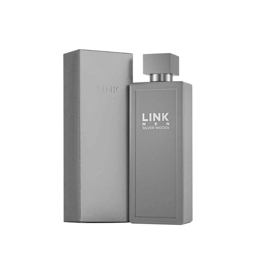DERAAH LINK SILVER WOOD MEN EDP 150ML - Smile Perfumes